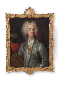 Bildnis Des Rudolf Emanuel Frisching by Johann Rudolf Huber