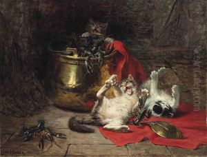 Paws And Claws by Leon Charles Huber