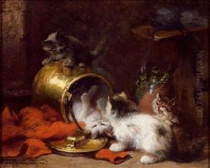 Chatons by Leon Charles Huber