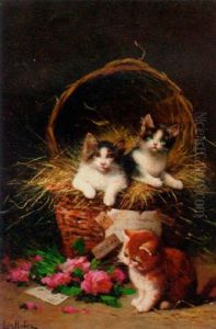 The New Arrivals by Leon Charles Huber