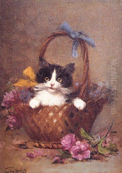 Le Chaton Dans La Corbeille - view 1
