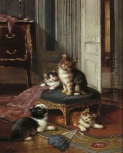 Waiting To Pounce by Leon Charles Huber