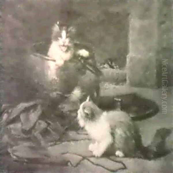 Les Chats A La Marmite De Cuivre - view 1