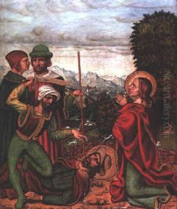 A Scene From The Life Of St. Hubert by Wolf Huber