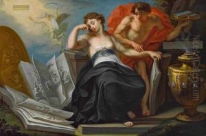 Allegorie Des Alten Und Neuen Bundes by Thomas Huber
