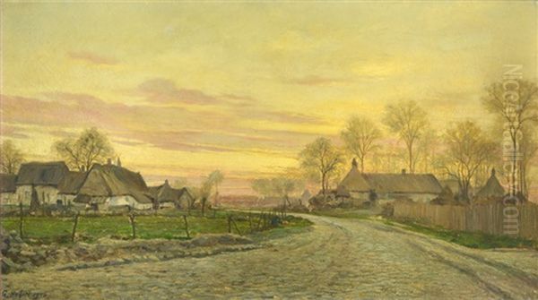 Paisaje Con Casas - view 1