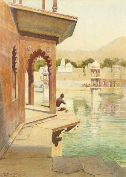 The Bathing Tank At Alwar, Rajasthan - view 1