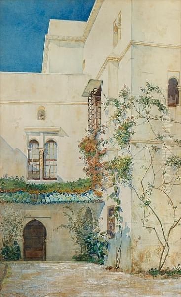 A Courtyard In Algiers - view 1