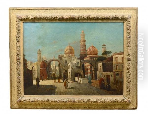 Entrance To An Orientalist Town - view 1