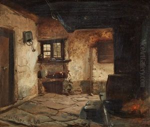 Moselkern by Carl Wilhelm Huebner