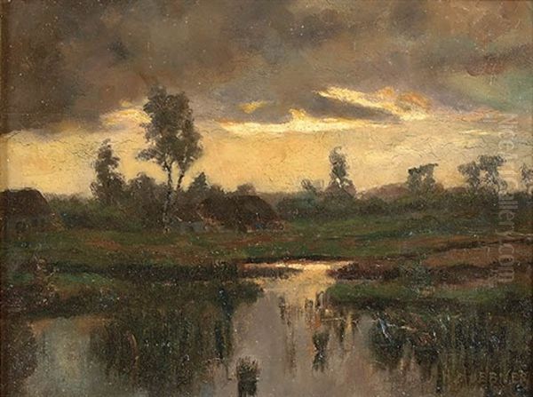 Marsh Sunset - view 1