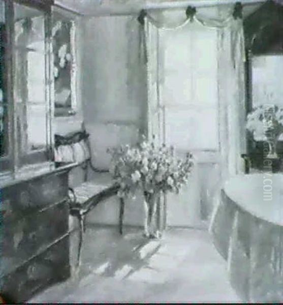 Interieur Mit Sommerblumenstrauss - view 1