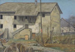 Alte Muhle Bei Mornex by Aime Barraud