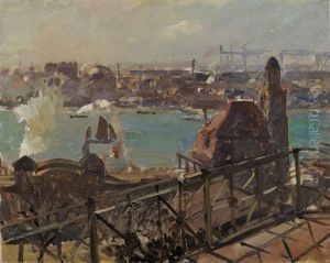 Aus Dem Hamburger Hafen by Ulrich Huebner