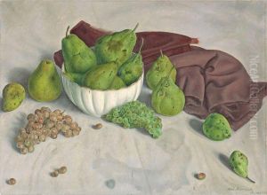 Coupe De Boires Et Raisins by Aime Barraud