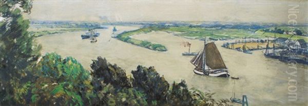 Course Of The Elbe - view 1