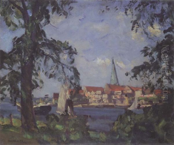 Blick Auf Hafen Und Turm (travemunde) - view 1