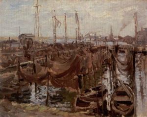 Rostocker Hafen by Ulrich Huebner