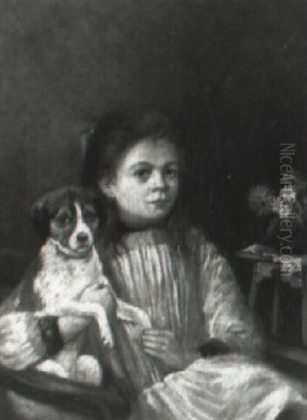 Meisje Met Hond - view 1