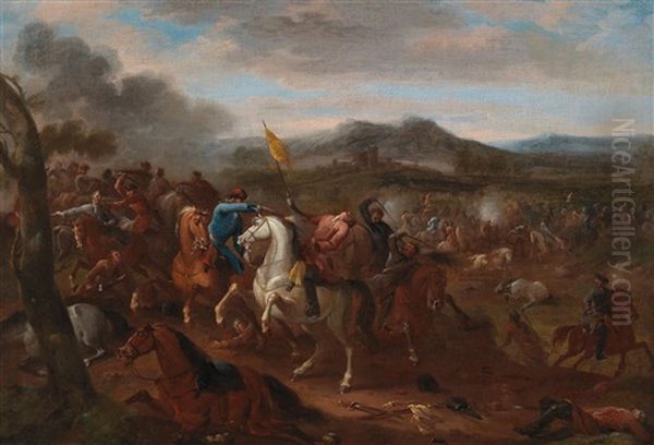 A Cavalry Engagement - view 1