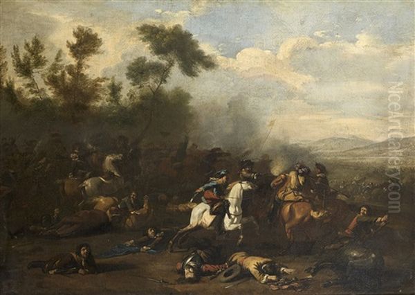 Scene D'escarmouche - view 1