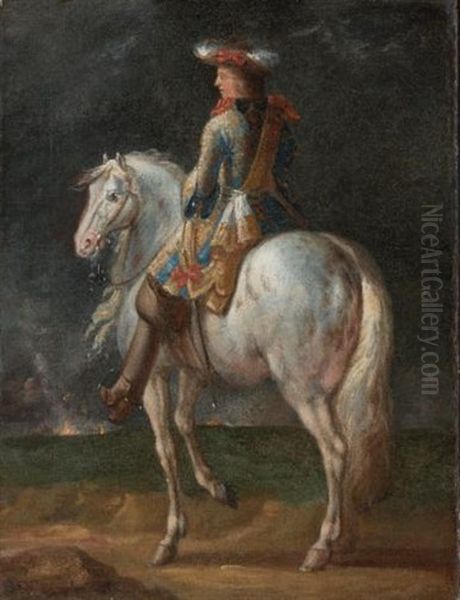 The Figure Of Eugene Of Savoy (study) - view 1