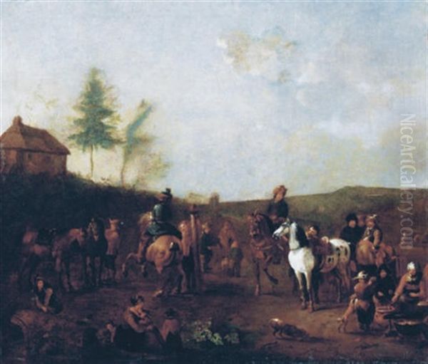 Cossacks Schooling Horses - view 1