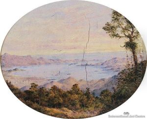 Coromandel Peninsula by Charles Decimus Barraud