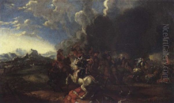 Battaglia Tra Cavalieri Turchi E Cristiani - view 1