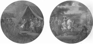 Visite Chez Le Medecin Militaire by or Huchtenburgh, Jan van Huchtenberg
