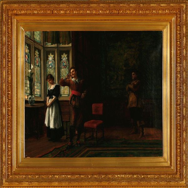 A Noble Man Discovers His Son Flirting With The Maid - view 1