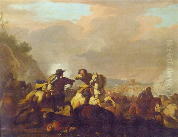 A Cavalry Engagement - view 1