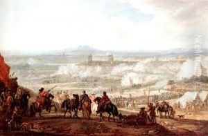 King William Iii Of England In The Battle Of Namur by or Huchtenburgh, Jan van Huchtenberg