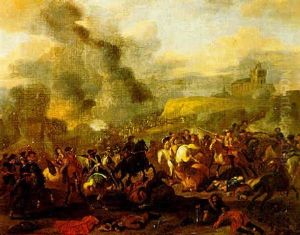 A Cavalry Battle Near Dinant