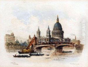 St Pauls London by Francis Philip Barraud