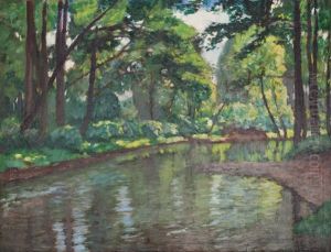 Forest Nook With The River Forest Nook With The River