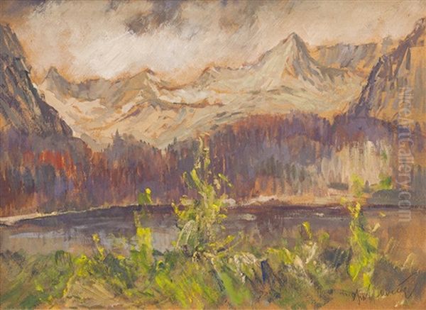 Pohled Na Strbske Pleso - view 1