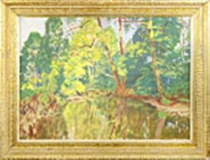 Landscape With A Brook