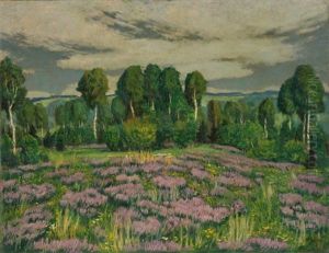 Landscape With The Moor by Antonin Hudecek