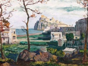 Ischia - Ponte, Aragonsky Hrad (castello Aragonese) by Antonin Hudecek