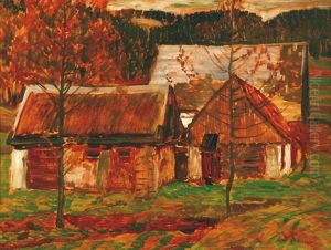 Cottages by Antonin Hudecek