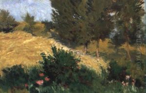 Sommerliche Landschaft by Antonin Hudecek
