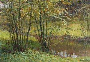 Spring By The Water by Stanislav Hudecek