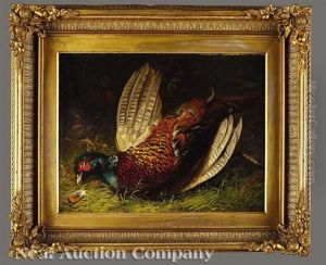 Still Life With Pheasant And Still Life With Rock Dove (pair)