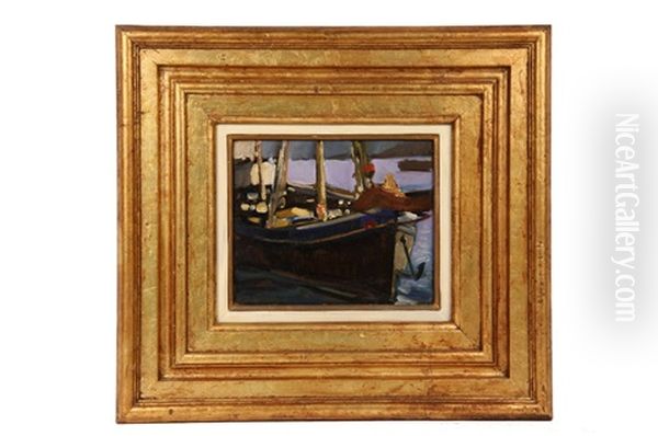 Moored Schooner - view 1