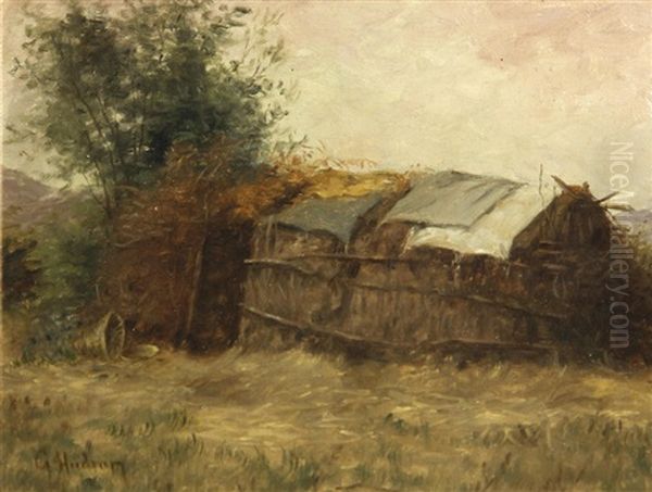 Indian Dwelling With Basket - view 1