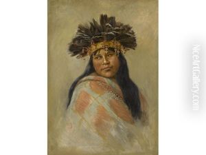 A Pomo Dancer (kal-si-wa, Rosa Peters)