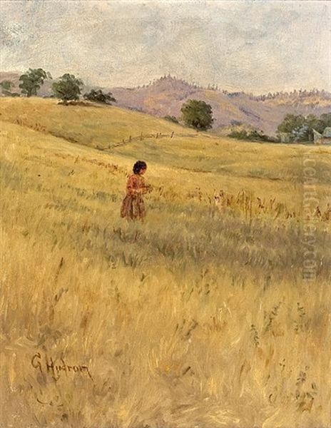 Woman In A Meadow (+ Young Woman In A Field, Smaller; 2 Works) - view 1