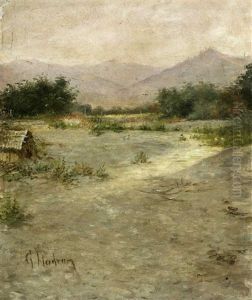 Pomo Hut, Mendocino County, Calif by Grace Carpenter Hudson