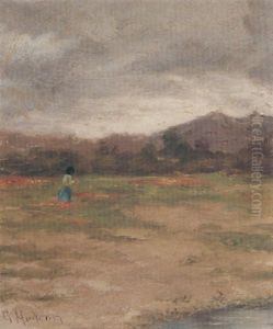 Gathering A Bouquet by Grace Carpenter Hudson
